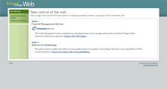 Desktop Screenshot of academics.eckerd.edu